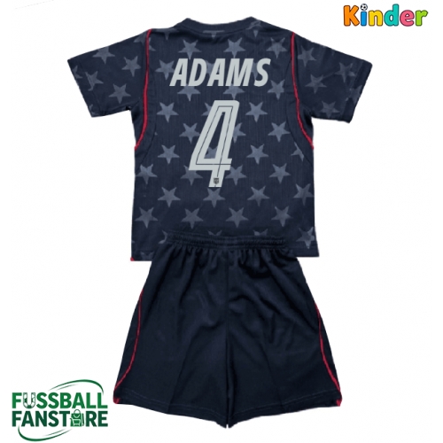 Vereinigte Staaten Tyler Adams #4 Replik Auswärtstrikot Kinder WM 2026 Kurzarm (+ Kurze Hosen)